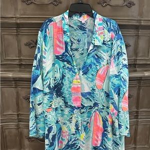 Lilly Pulitzer swim cover up